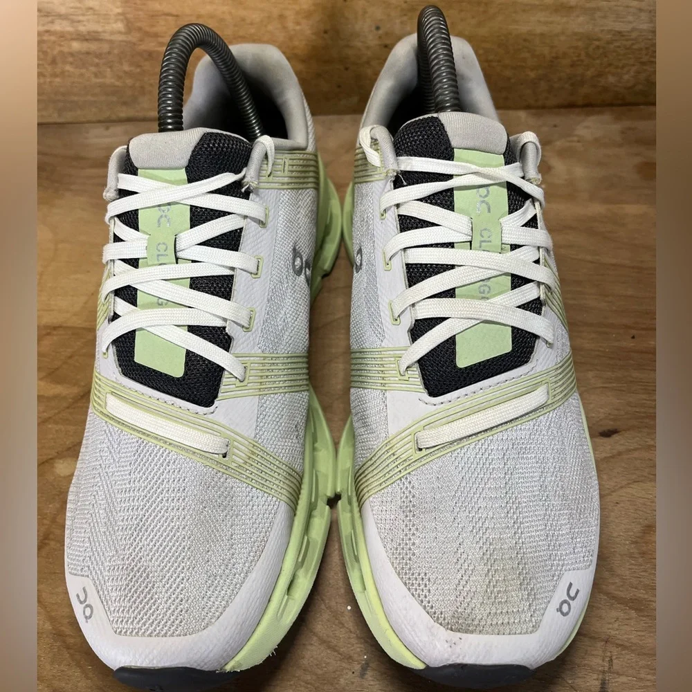 On CloudGo LIGHTWEIGHT Womens Size 7.5 Running Shoes Sneakers Gray Meadow Green - Picture 3 of 12